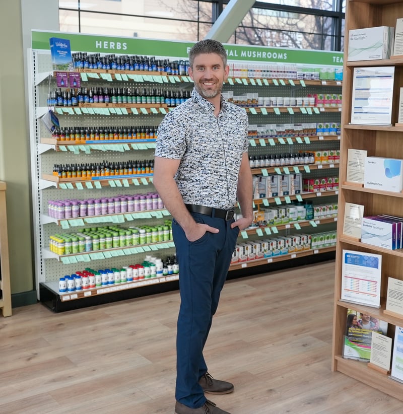 Shea's Health and Nutrition storefront in Highland, Utah